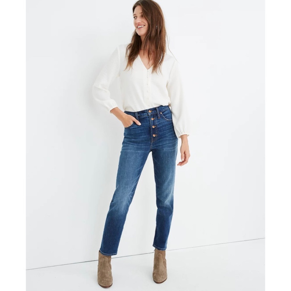 Madewell The Petite Perfect Vintage Jean Barnsdale Wash
